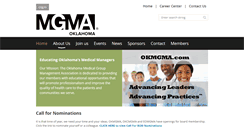Desktop Screenshot of okmgma.com