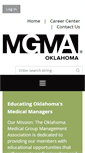 Mobile Screenshot of okmgma.com